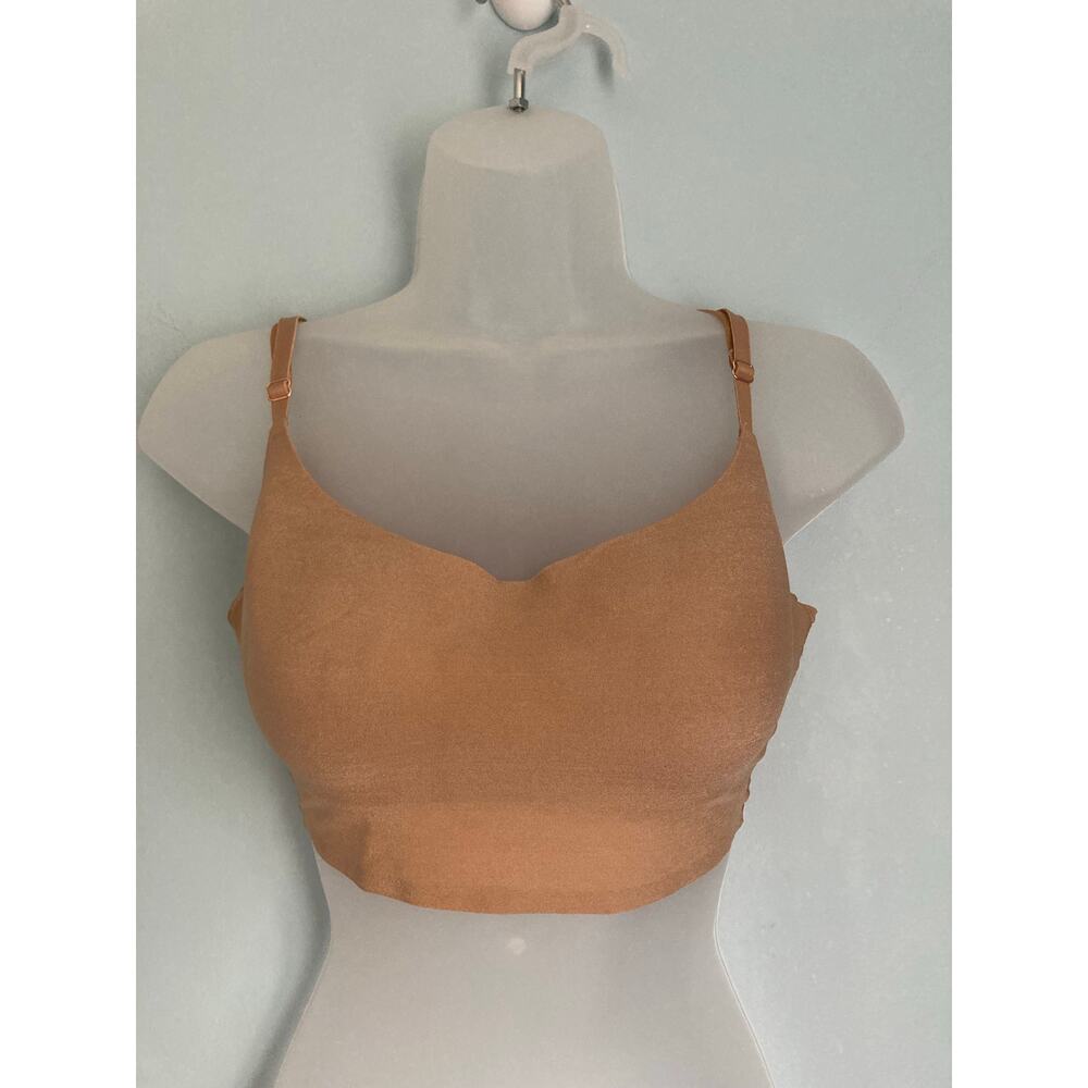 Victoria's Secret PINK Lightly Lined Bralette Beige Medium